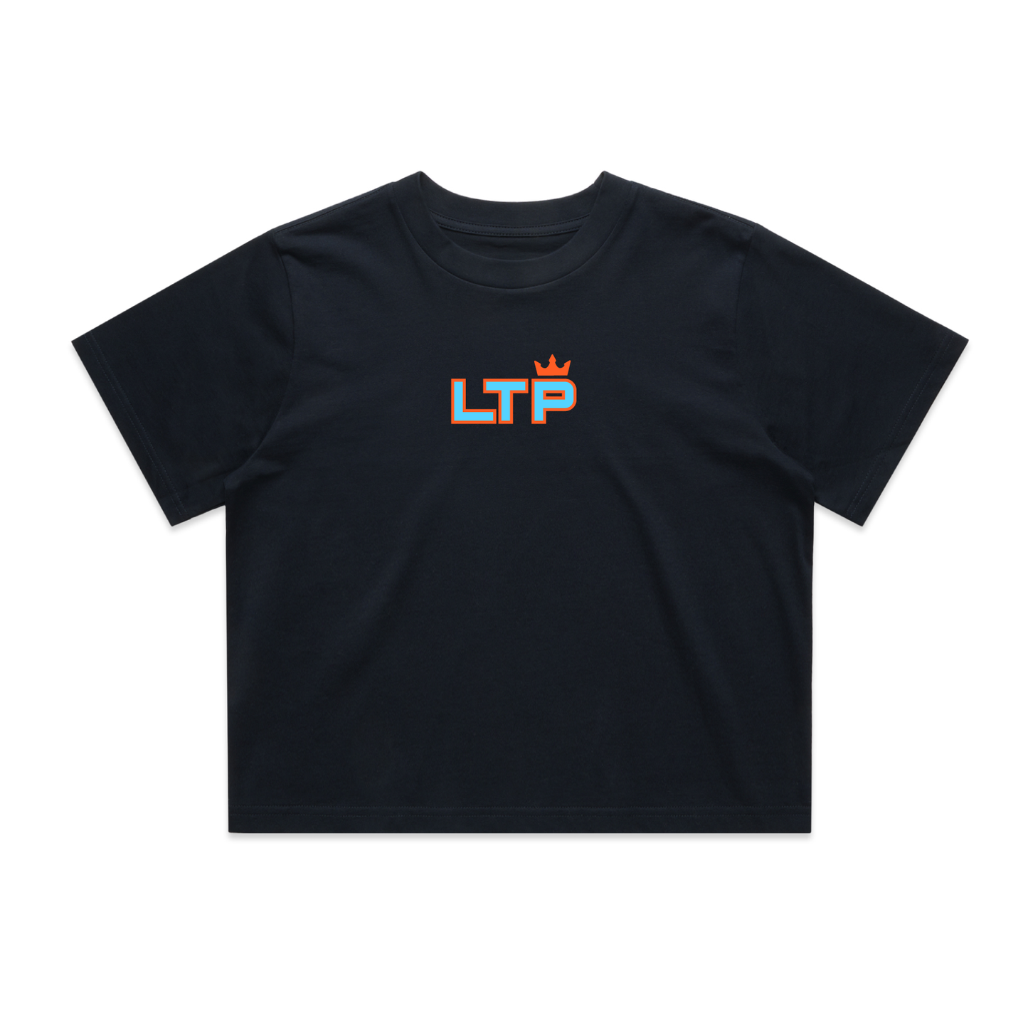 LTP Block Logo Crop Tee Women