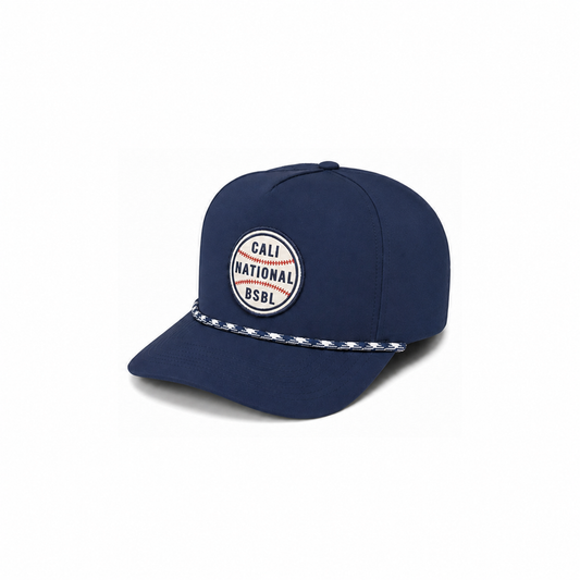 Cali National Round Badge Classic Rope Hat | Water Resistant