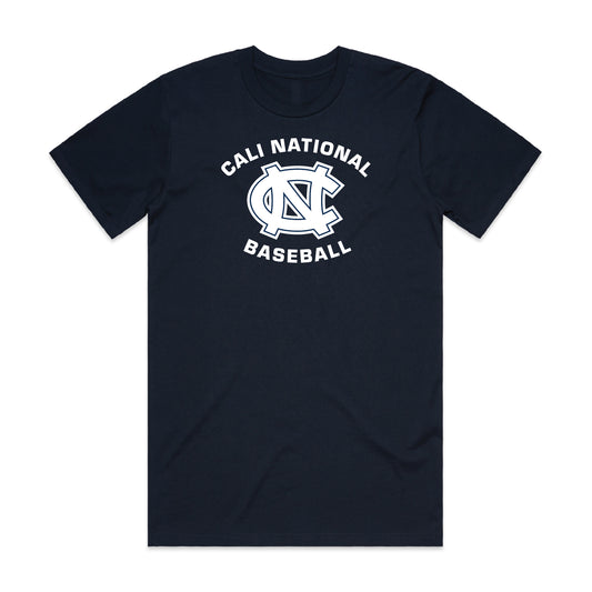 Cali National Classic Logo Tee | Premium Cotton Regular Fit Unisex