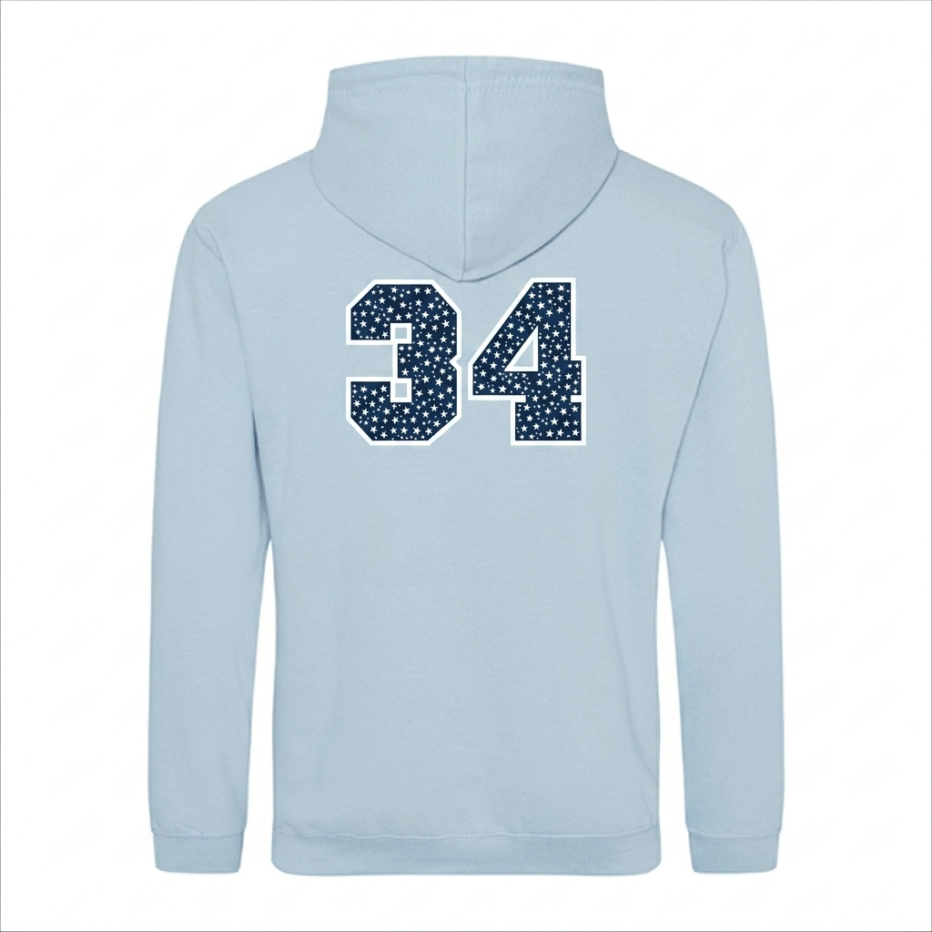 Cali National Stars Hoodie | Classic Regular Fit Unisex
