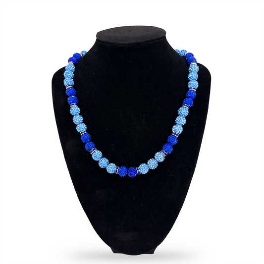 Baseball Necklace Double Kansas City Royals