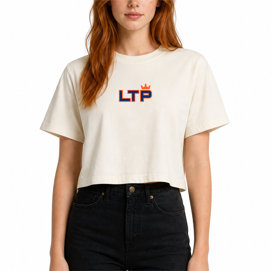 LTP Block Logo Crop Tee Women