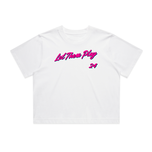 LTP BoB Miami Vibe Crop Tee Women