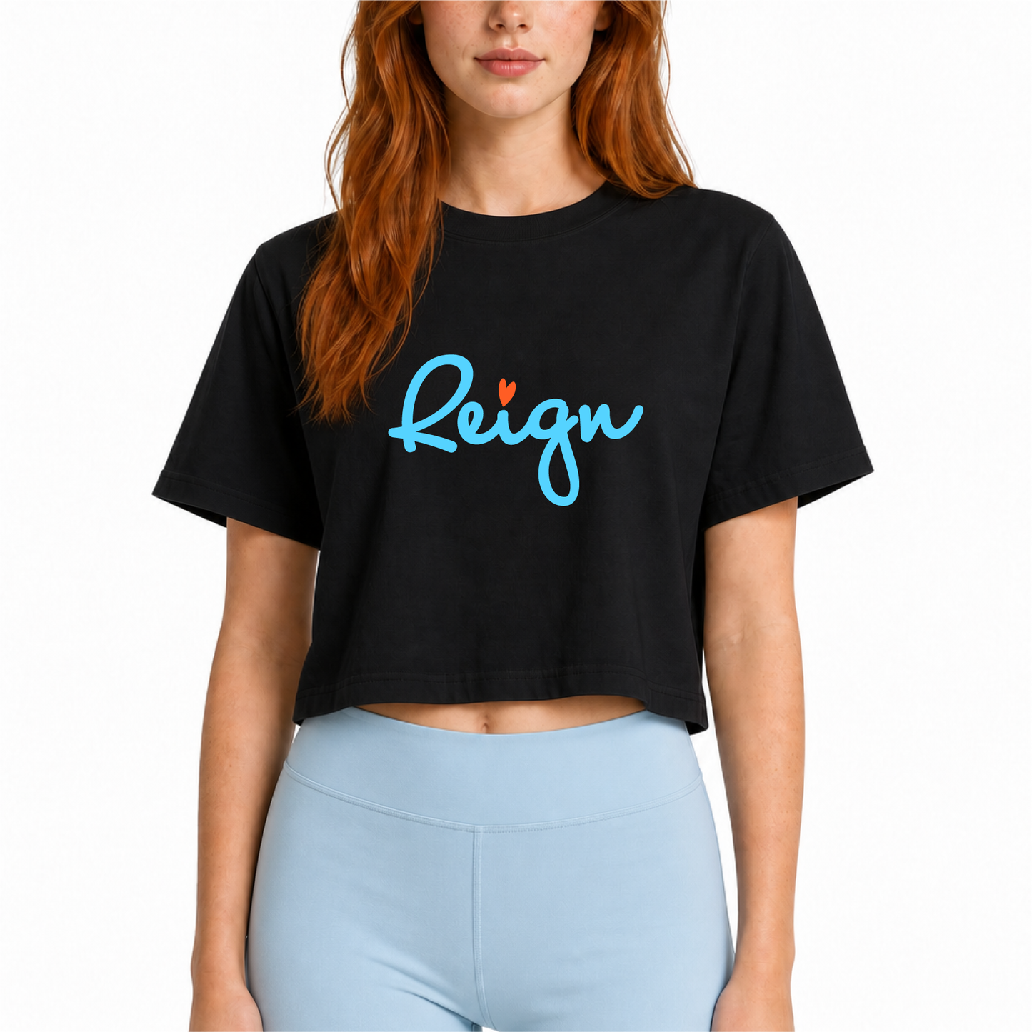 LTP Reign Heart Crop Tee Women