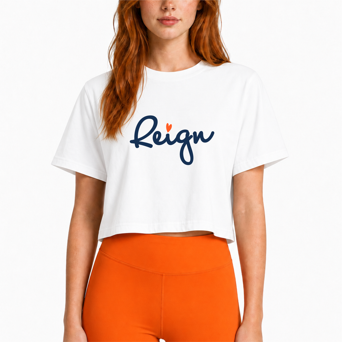 LTP Reign Heart Crop Tee Women