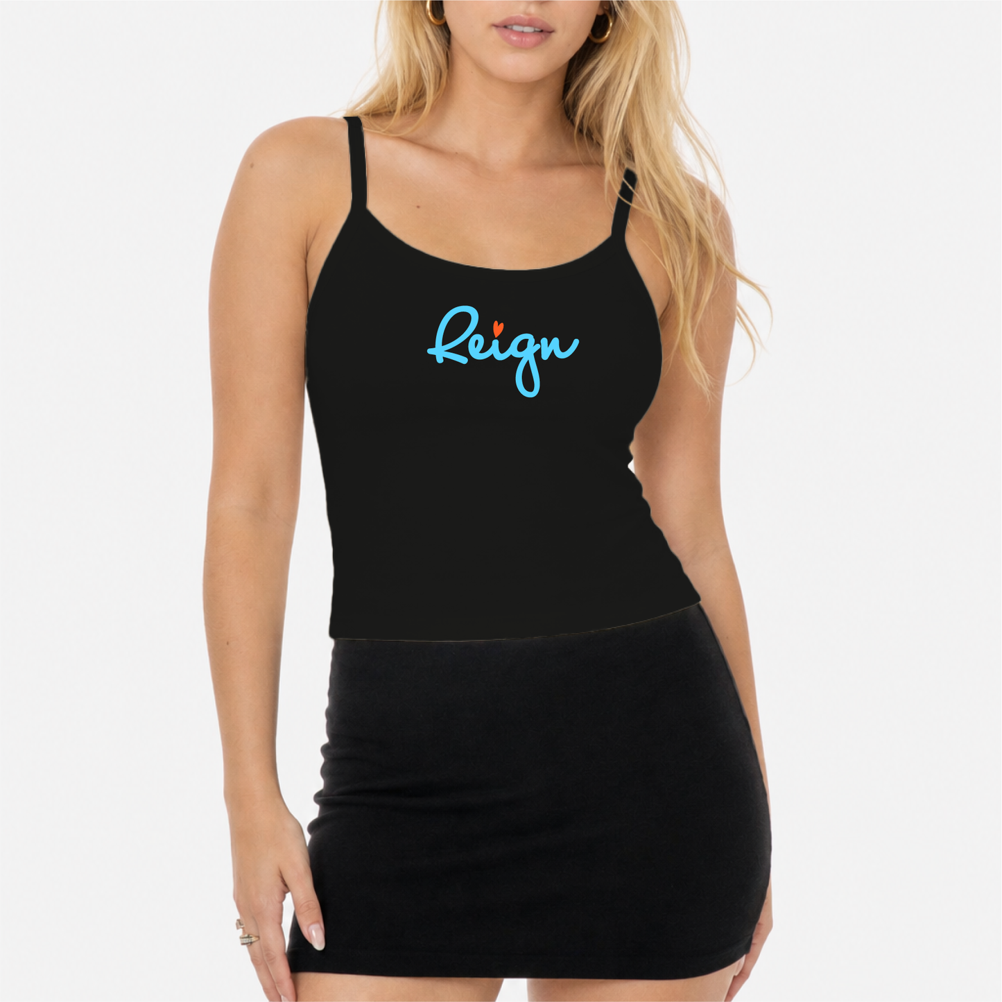 LTP Reign Heart Logo Spaghetti Tank Women