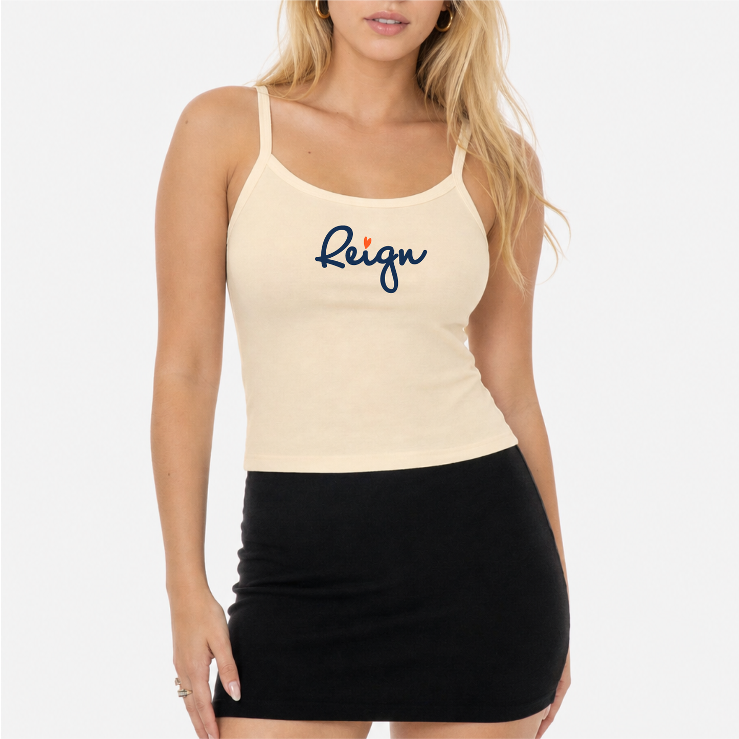 LTP Reign Heart Logo Spaghetti Tank Women