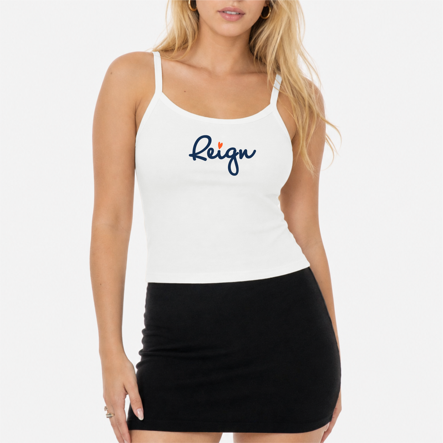 LTP Reign Heart Logo Spaghetti Tank Women