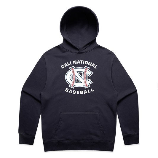 Cali National Baseball Logo Hoodie | Premium Relax Fit Adult Unisex