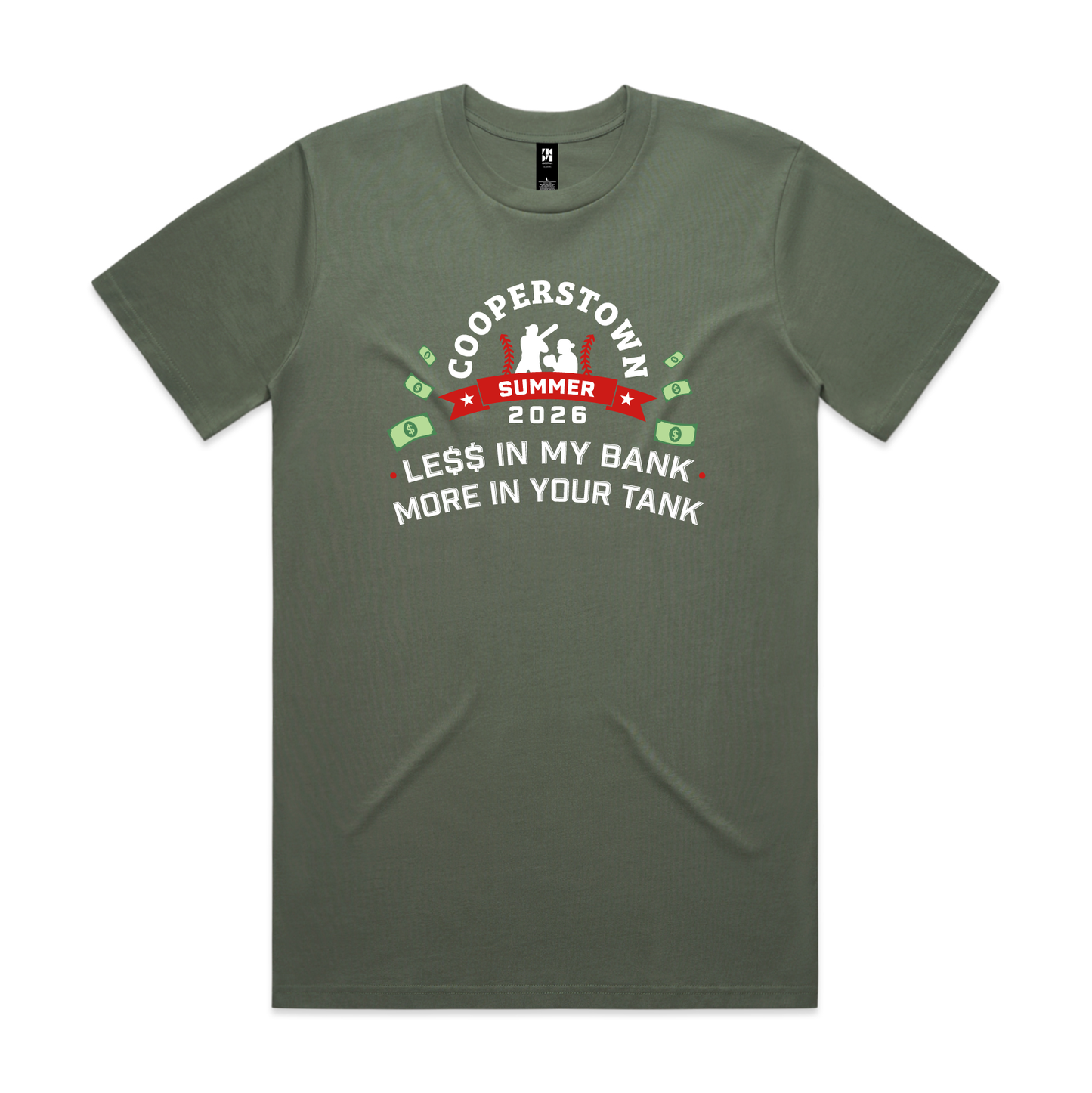 Cooperstown - Bank Adult Tees