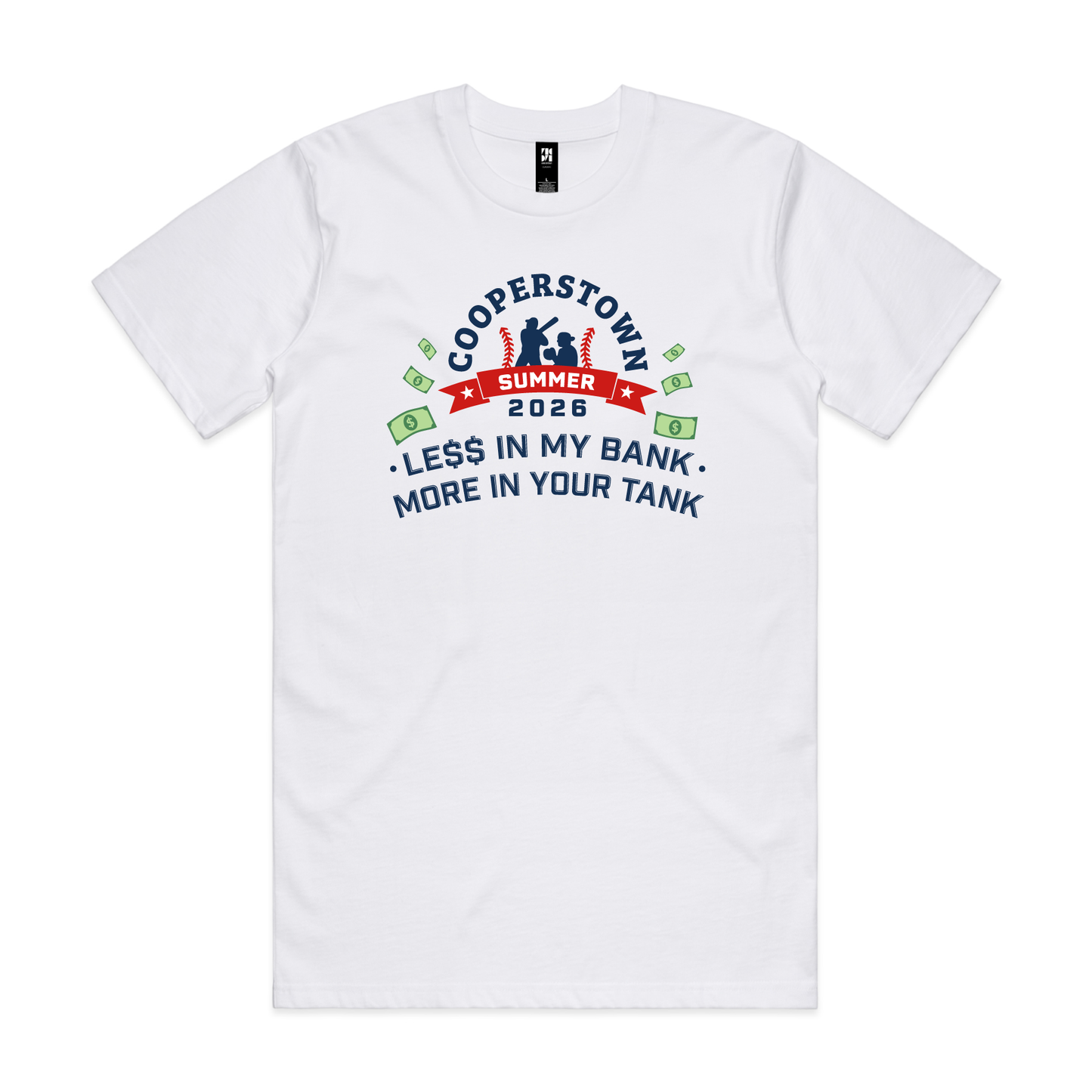 Cooperstown - Bank Adult Tees