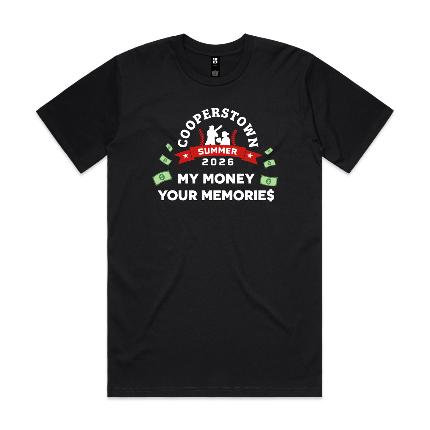 Cooperstown - Money Adult Tees
