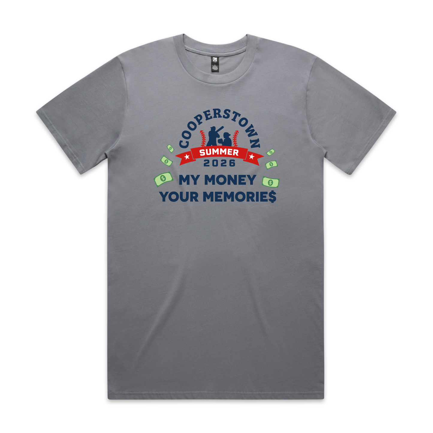 Cooperstown - Money Adult Tees