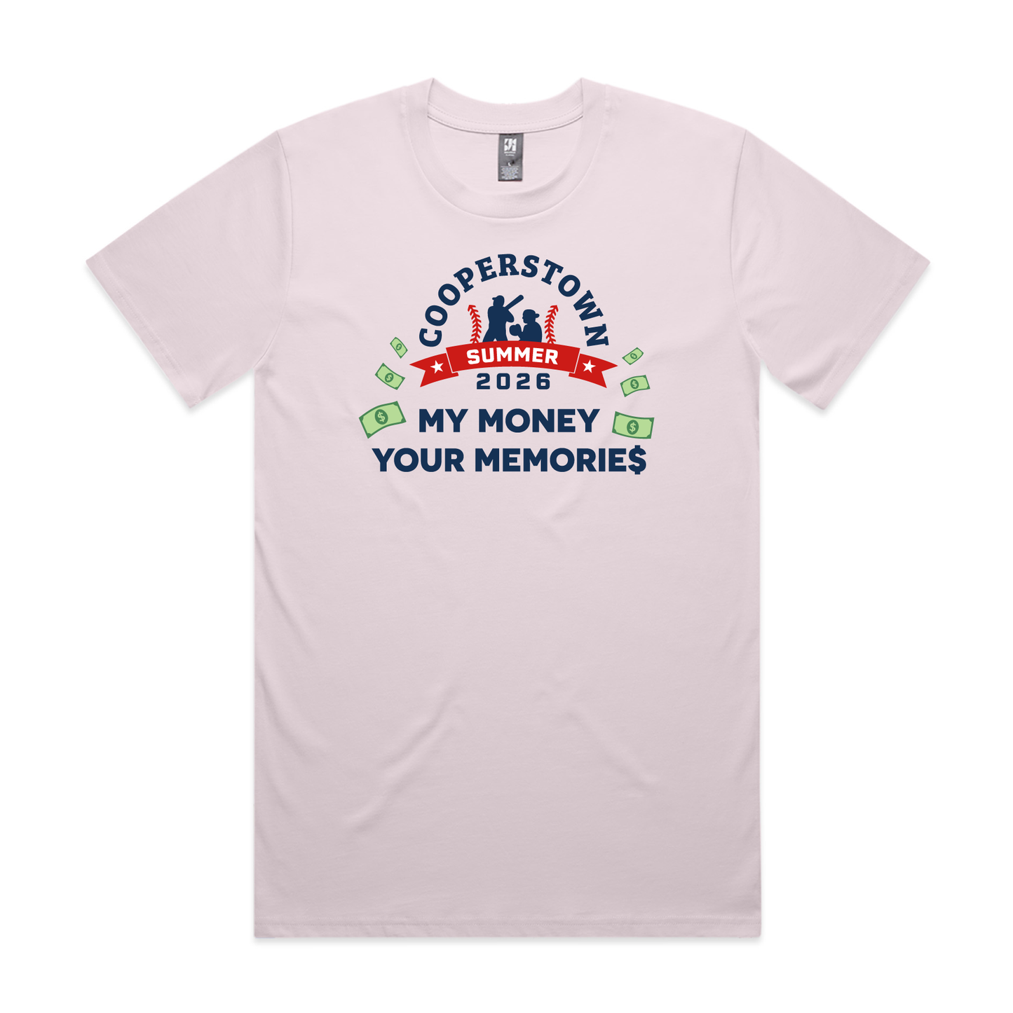 Cooperstown - Money Adult Tees