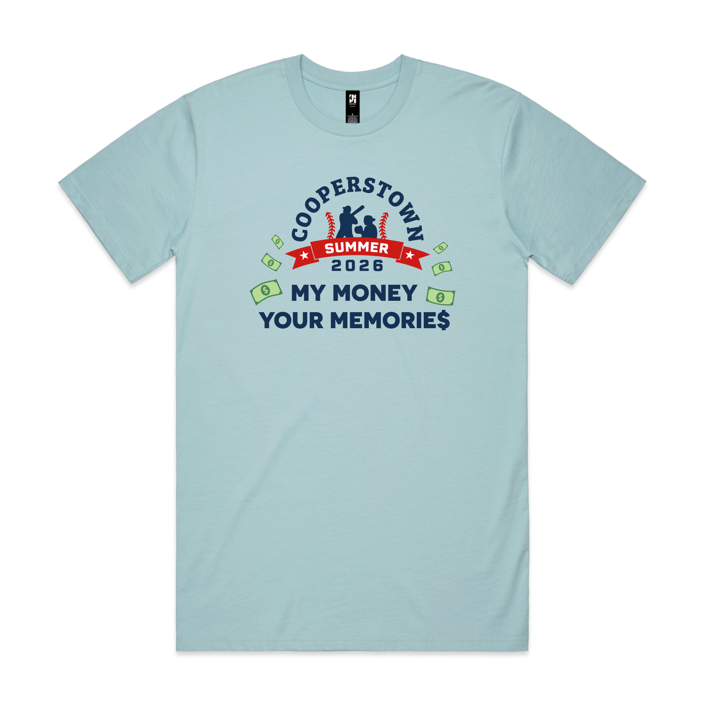 Cooperstown - Money Adult Tees