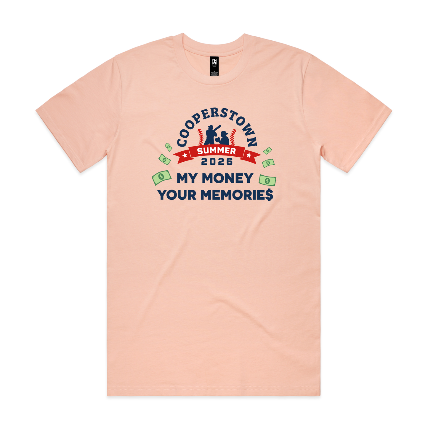 Cooperstown - Money Adult Tees
