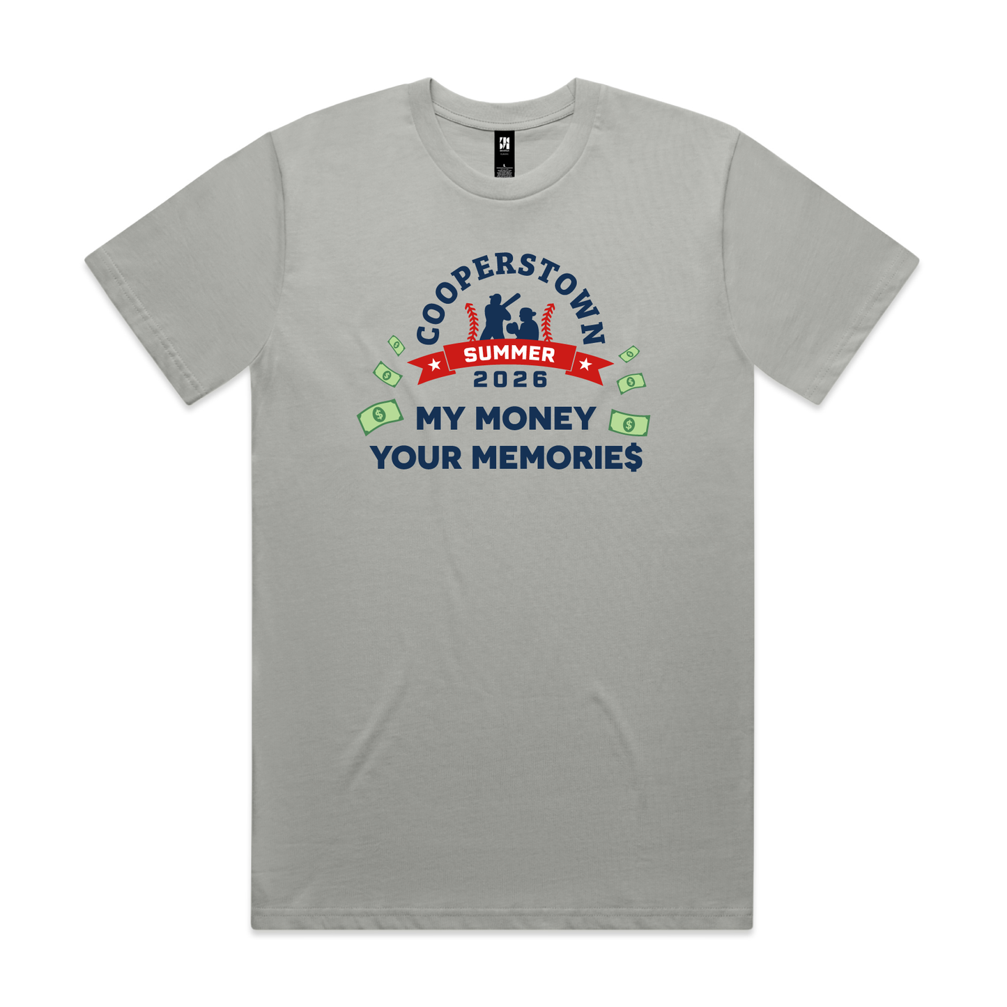 Cooperstown - Money Adult Tees