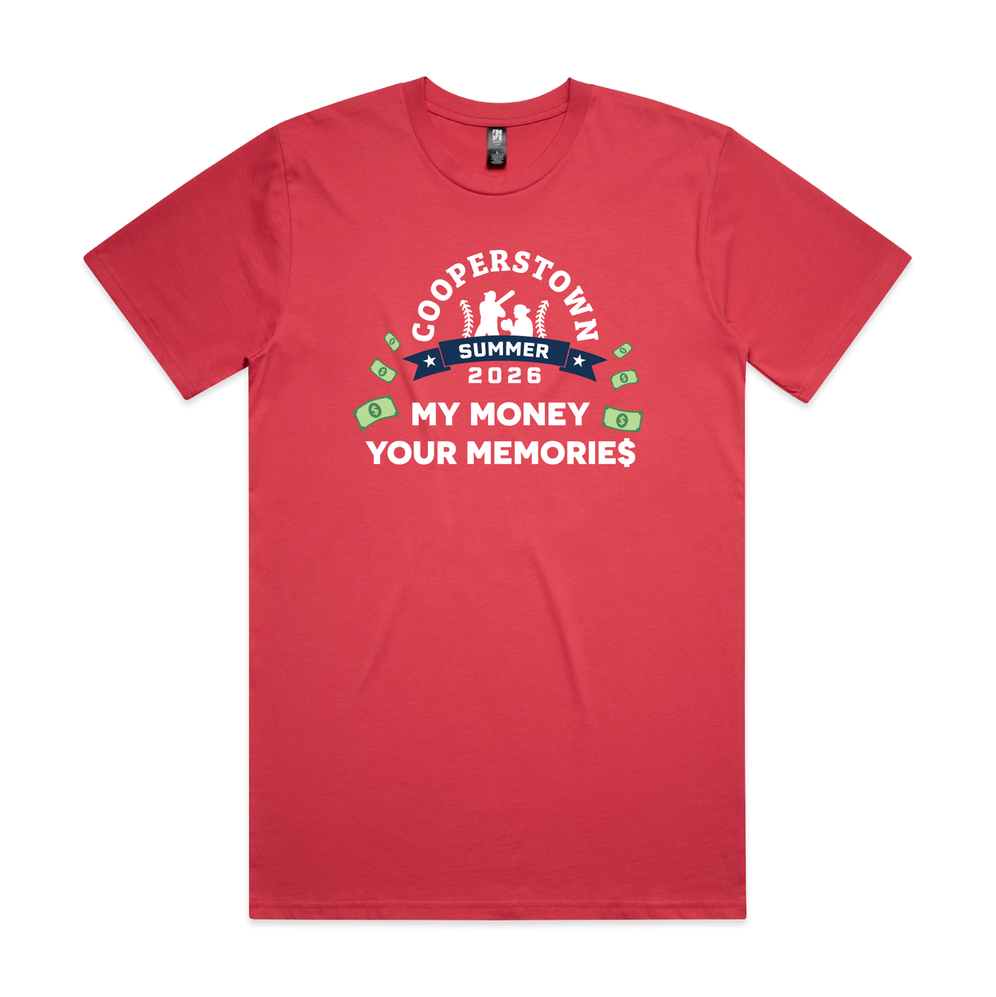 Cooperstown - Money Adult Tees