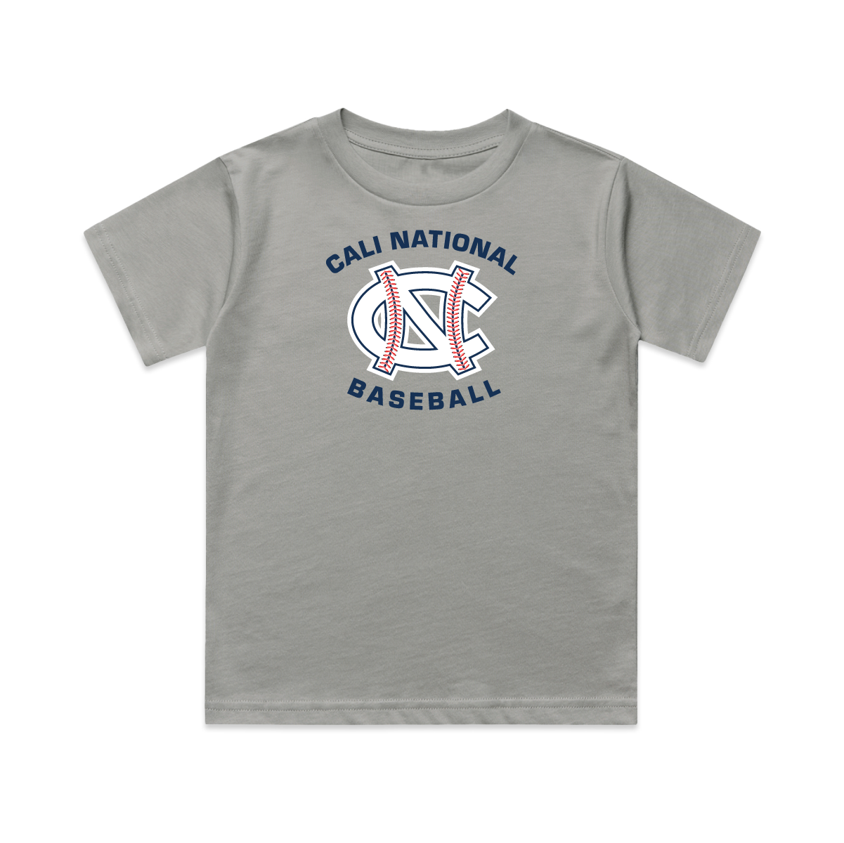 Cali National Baseball Logo Tee | Premium Cotton Regular Fit Unisex