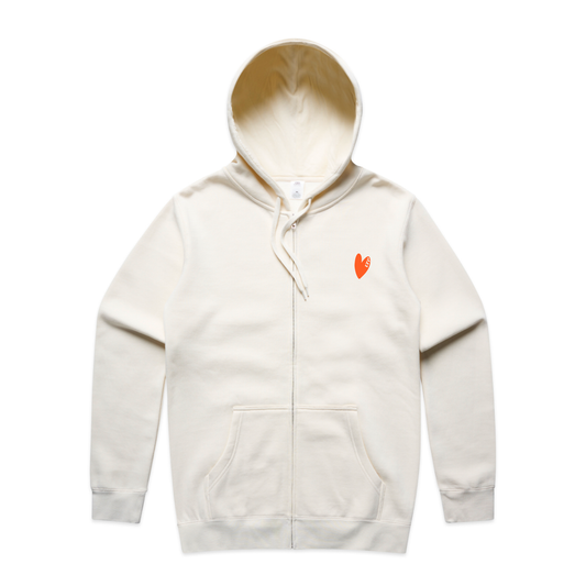 LTP Heart Zip Hoodie Adult Unisex